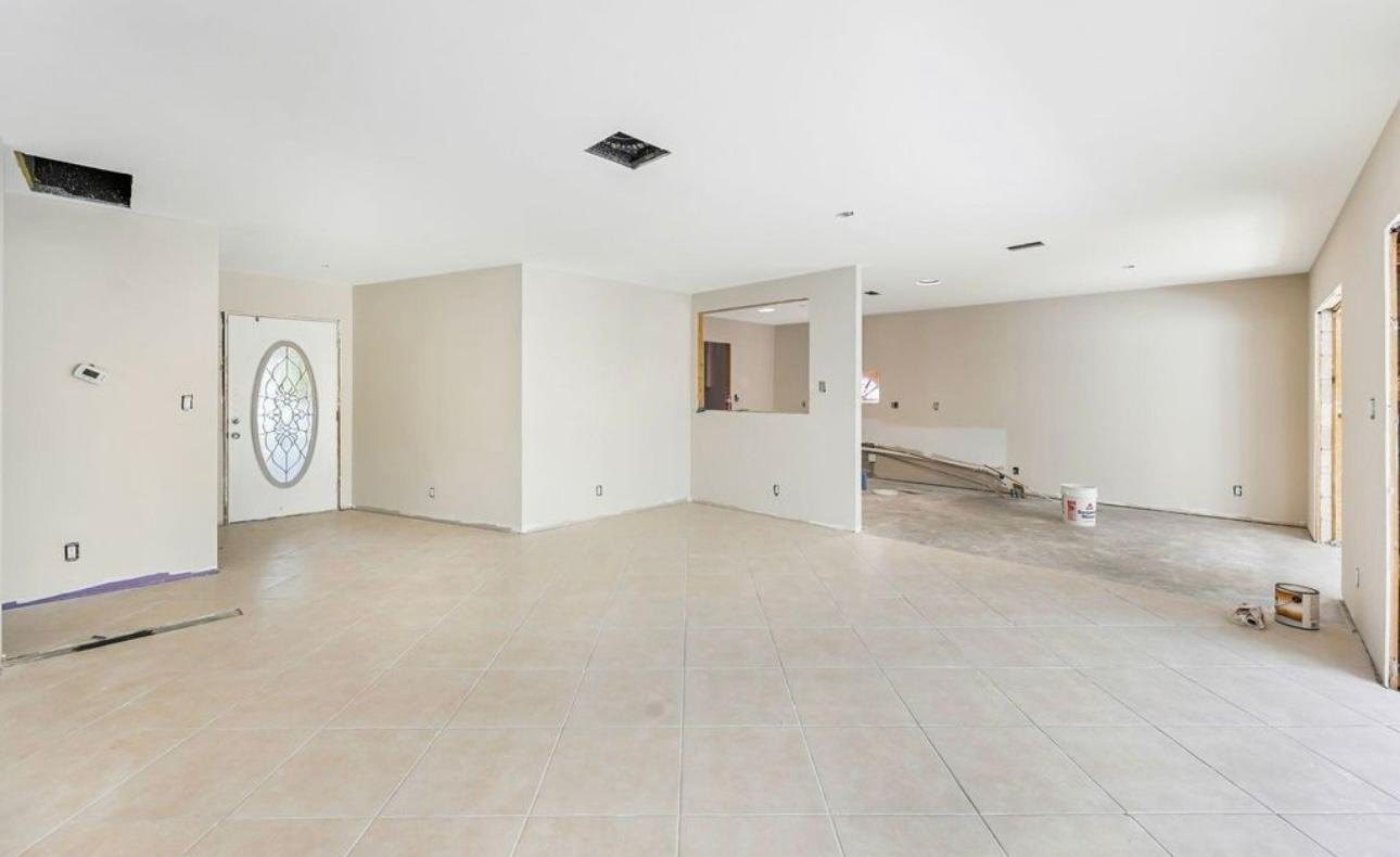 Great room before